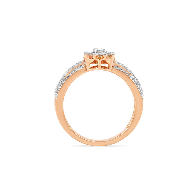 Tanishq 18KT Diamond Finger Ring for Women 3