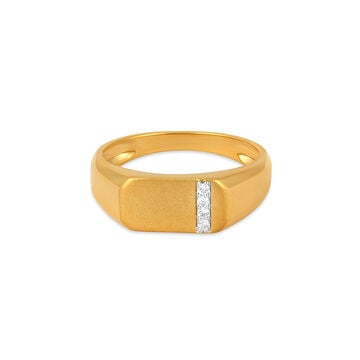 Bold Band Diamond Ring for Men