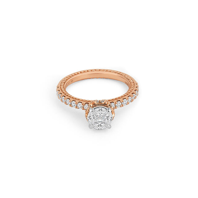 Tanishq 18KT Diamond Finger Ring for Women 