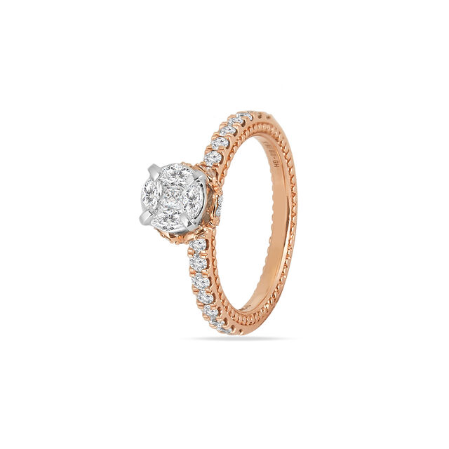Tanishq 18KT Diamond Finger Ring for Women 2