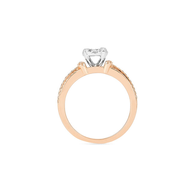 Tanishq 18KT Diamond Finger Ring for Women 3