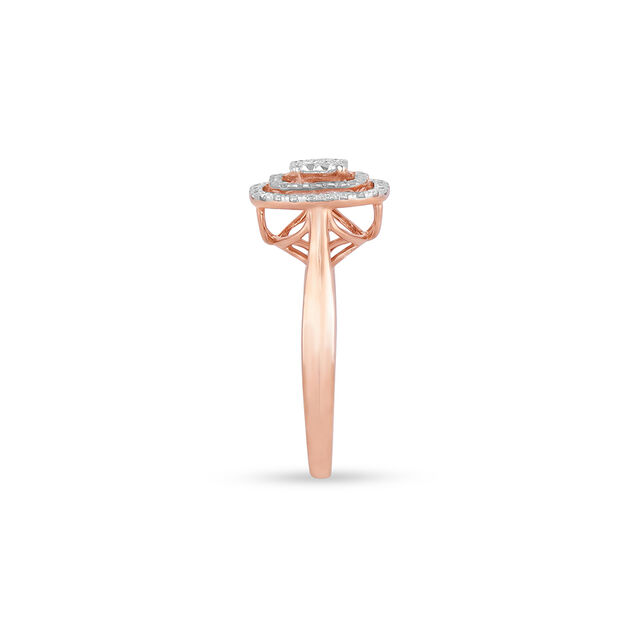 Radiant Aura Diamond Ring 5