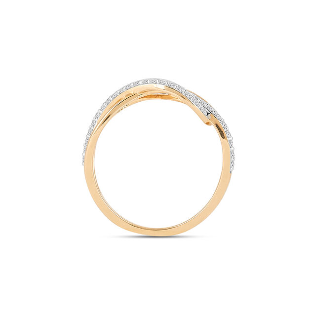 Tanishq 18KT Diamond Finger Ring for Women 4