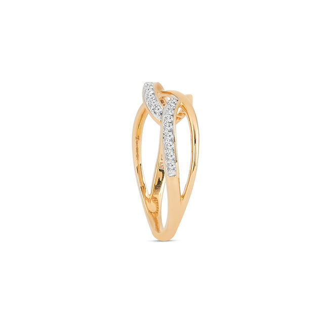 Tanishq 18KT Diamond Finger Ring for Women 5