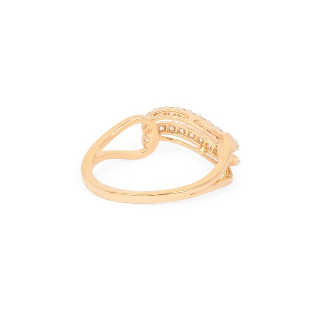 Tanishq 18KT Diamond Finger Ring for Women 4