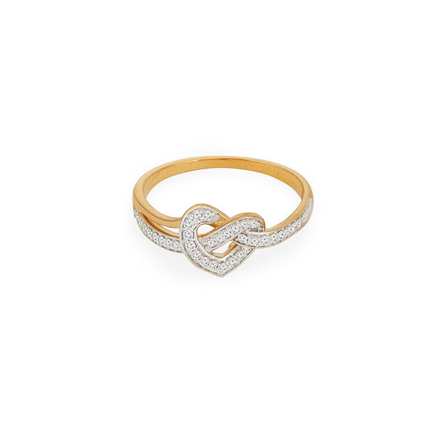 Tanishq 18KT Diamond Finger Ring for Women 