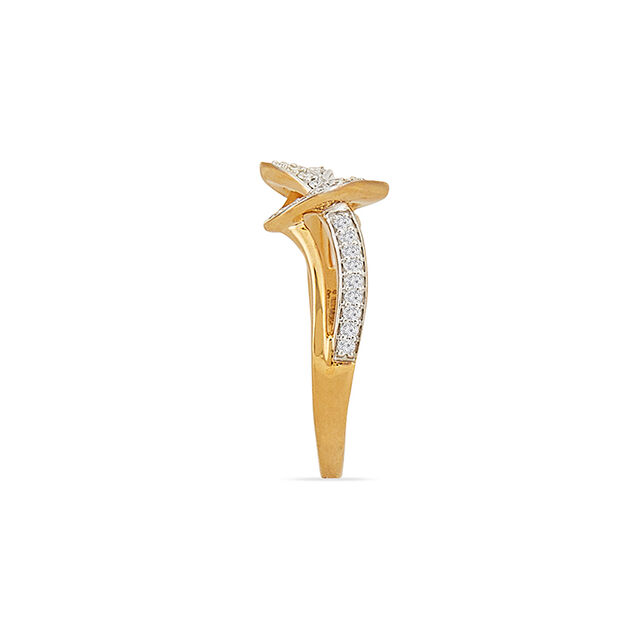 Tanishq 18KT Diamond Finger Ring for Women 2