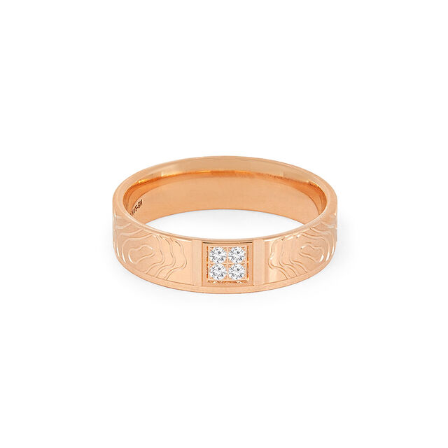 Tanishq 18KT Diamond Finger Ring for Men 