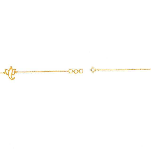 Sleek Modernist Gold Bracelet 2