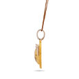 Bold Wolf Gold Pendant with Chain 3