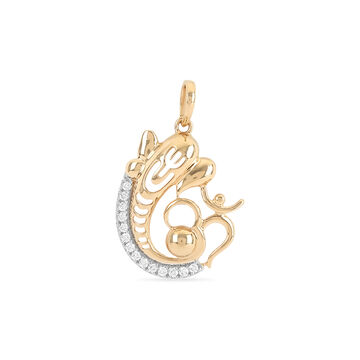 Tanishq 18 Karat Diamond Pendant for Women