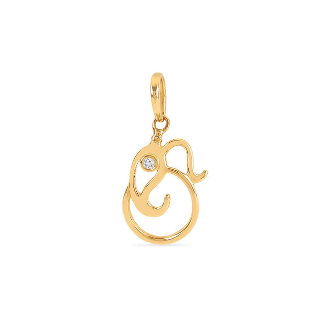 Tanishq 18 Karat Diamond Pendant for Women 