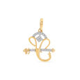 Tanishq 18 Karat Diamond Pendant for Women 