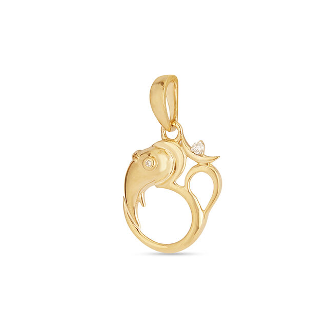 Tanishq 18KT Diamond Pendant for Women 2