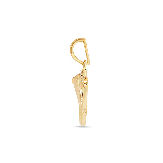 Tanishq 18KT Diamond Pendant for Women 3