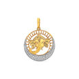 Tanishq 18 Karat Diamond Pendant for Women 