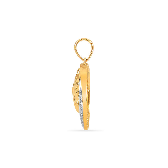 Tanishq 18 Karat Diamond Pendant for Women 2