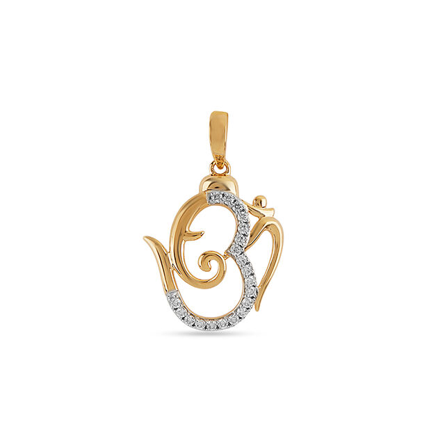 Tanishq 18KT Diamond Pendant for Women 