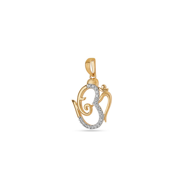Tanishq 18KT Diamond Pendant for Women 2