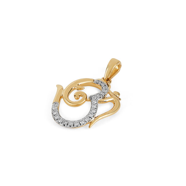 Tanishq 18KT Diamond Pendant for Women 5