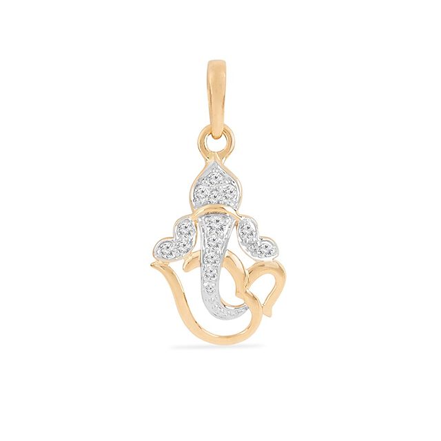 Tanishq 18KT Diamond Pendant for Women 