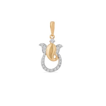 Tanishq 18KT Diamond  Pendant