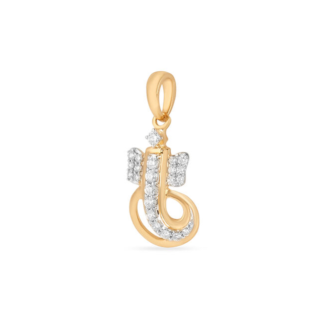 Eternal Grace Ganesha Diamond Pendant 4