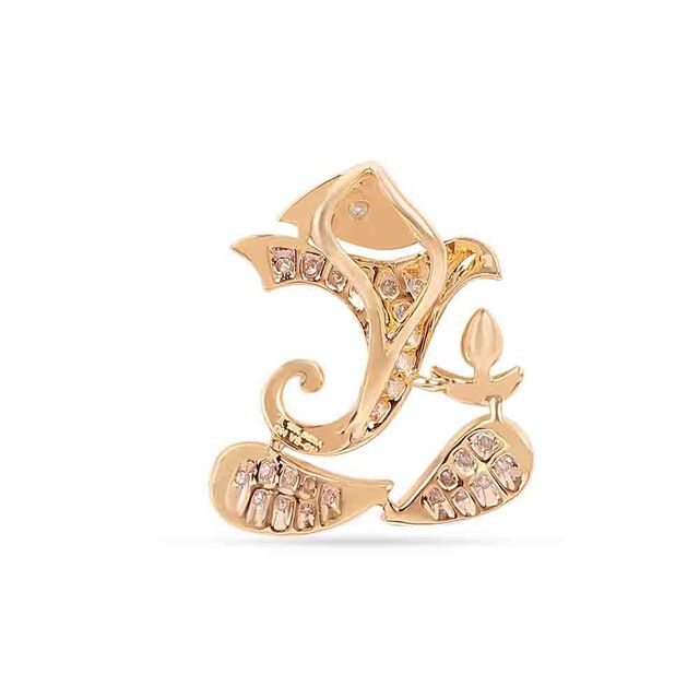 Tanishq 18KT Diamond Pendant for Women 3