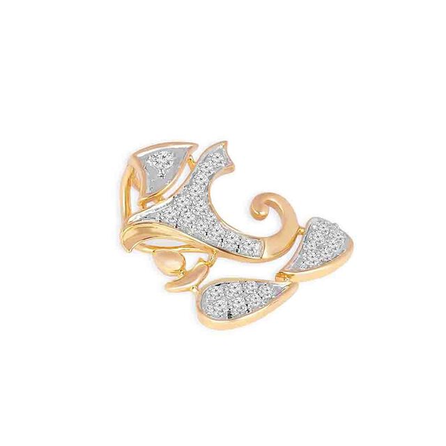 Tanishq 18KT Diamond Pendant for Women 4