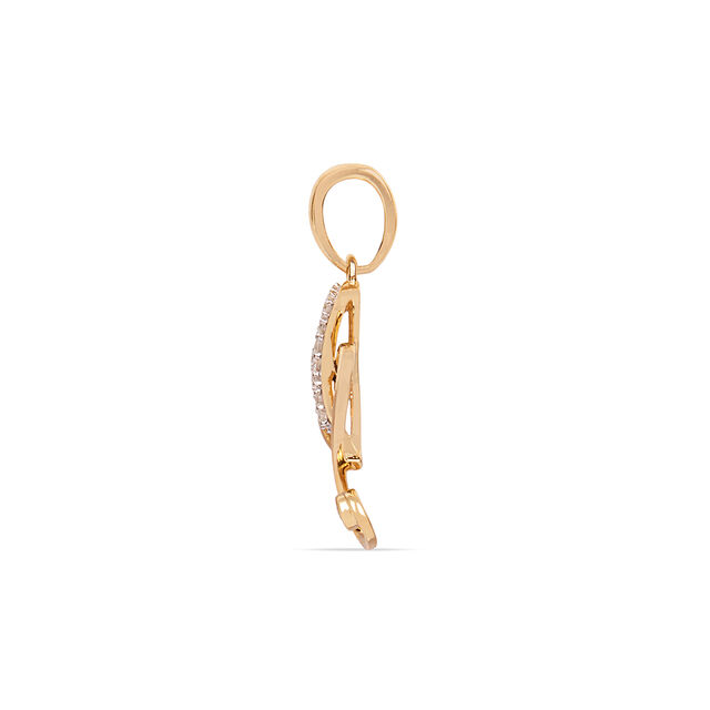 Tanishq 18KT Diamond Pendant for Women 2