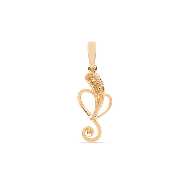 Tanishq 18KT Diamond Pendant for Women 3