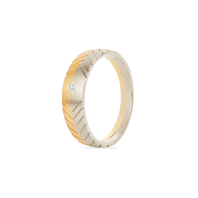 Tanishq 18KT Diamond Finger Ring for Men 2