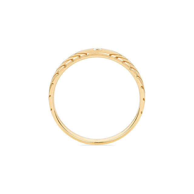 Tanishq 18KT Diamond Finger Ring for Men 3