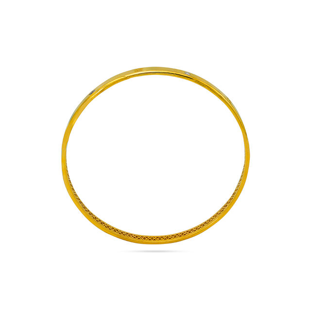Trishool Diamond Bangle 