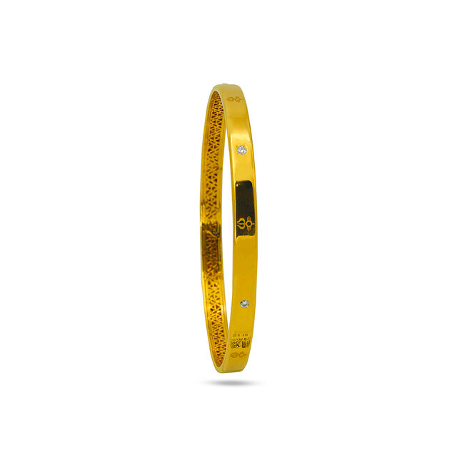 Trishool Diamond Bangle 2