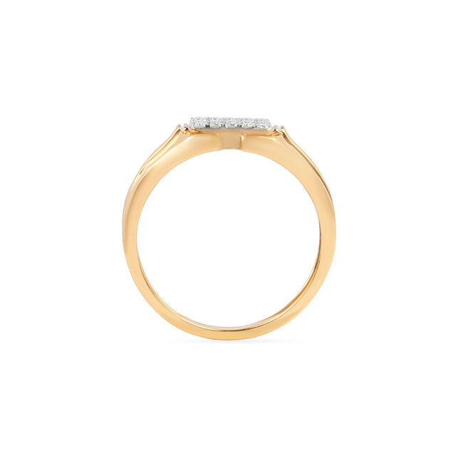 Tanishq 18KT Diamond Finger Ring for Men 3