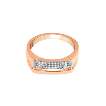 Tanishq 18 Karat Diamond Finger Ring for Men