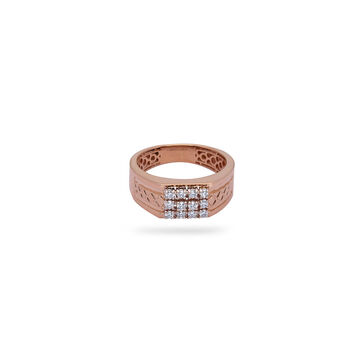 Refined Geometric Diamond Elegance