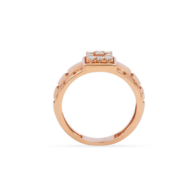 Tanishq 18KT Diamond Finger Ring for Men 3