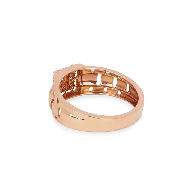 Tanishq 18KT Diamond Finger Ring for Men 4