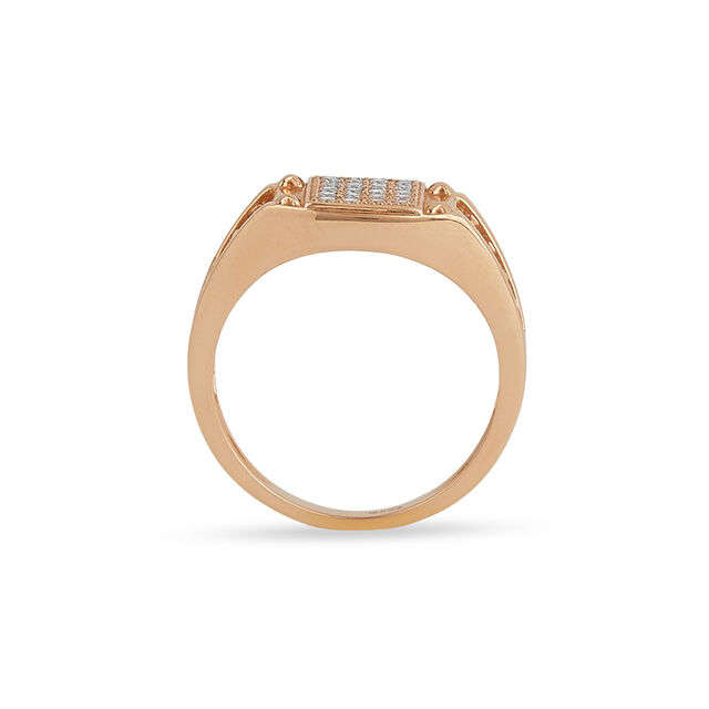 Tanishq 18KT Diamond Finger Ring for Men 4