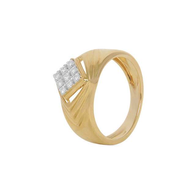 Tanishq 18KT Diamond Finger Ring 2