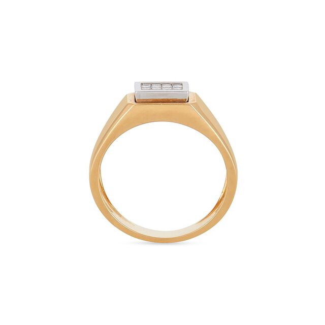 Tanishq 18KT Diamond Finger Ring for Men 4