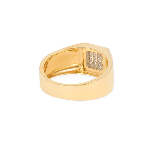 Tanishq 18KT Diamond Finger Ring for Men 4