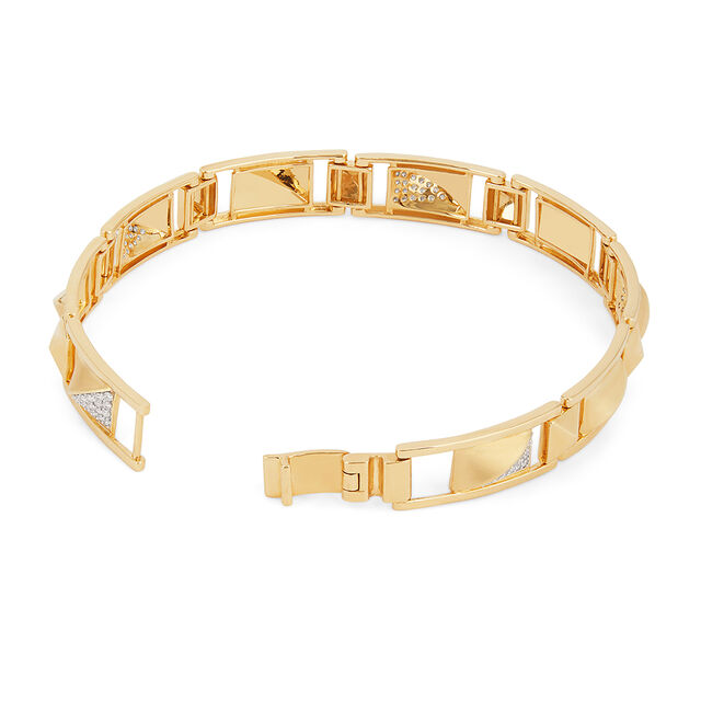 Tanishq 18KT Diamond Bracelet for Men 3