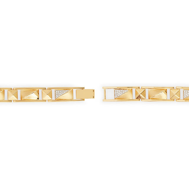 Tanishq 18KT Diamond Bracelet for Men 5