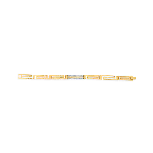 Tanishq 18KT Diamond Bracelet for Men 4