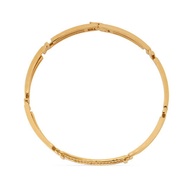 Tanishq 18KT Diamond Bracelet for Men 5
