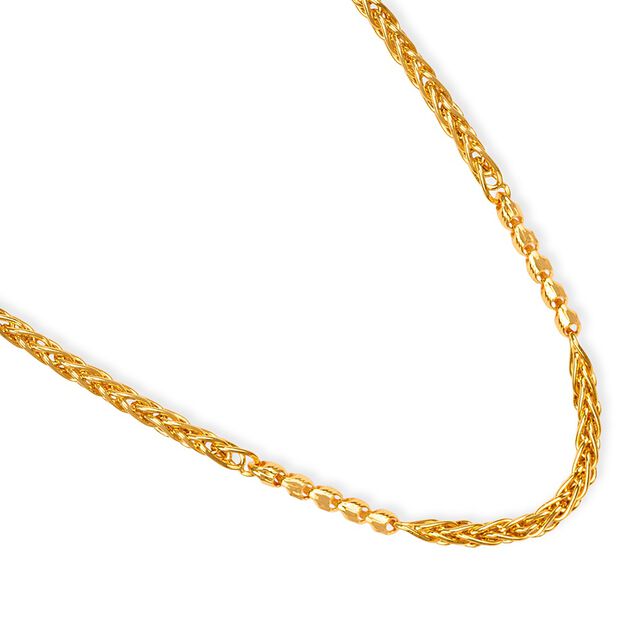 Tanishq 18KT Gold Chain for Men 3