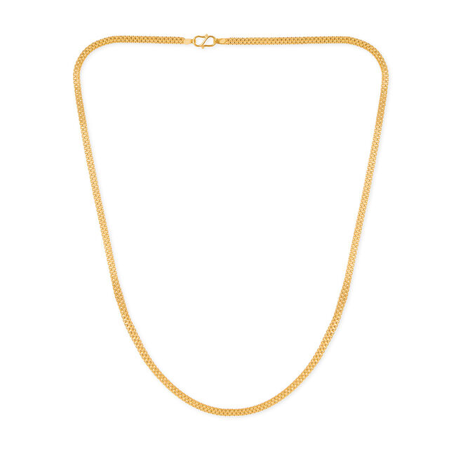 Tanishq 18KT Gold Chain for Men 